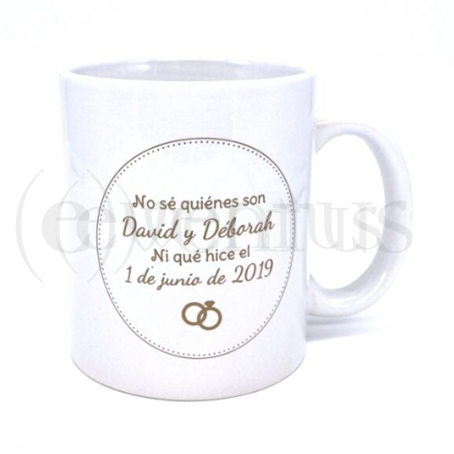 taza boda