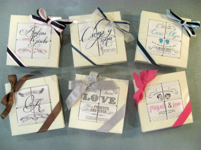 bombones personalizados boda