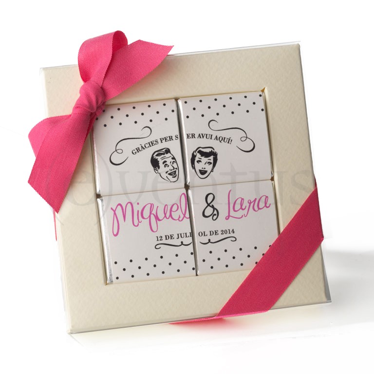 chocolates personalizados boda