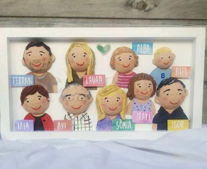 figuras família personalizadas