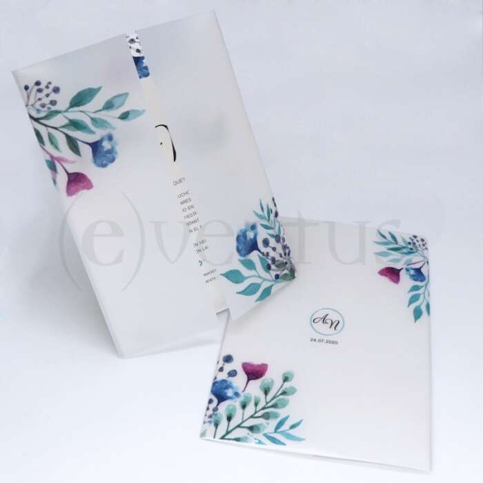 invitaciones boda florales