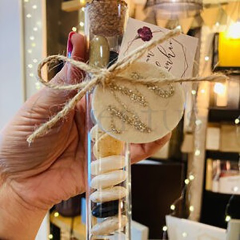 Proveta amb caramels regal convidats casament